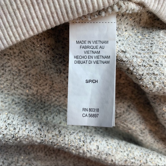 Lucky Lotus Sweater Longsleeve Pullover Metallic - Picture 4 of 8